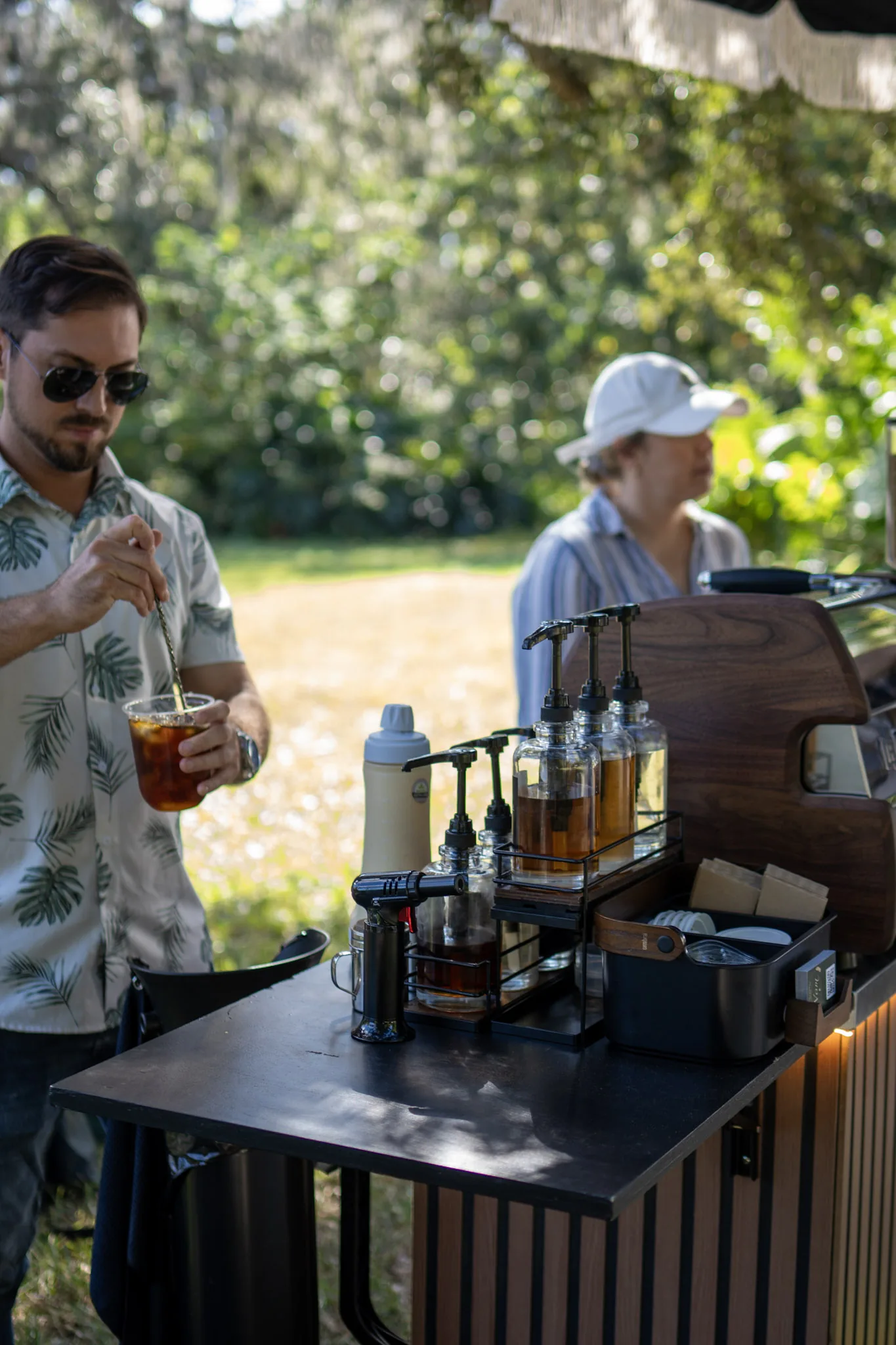 Coffee cart drink