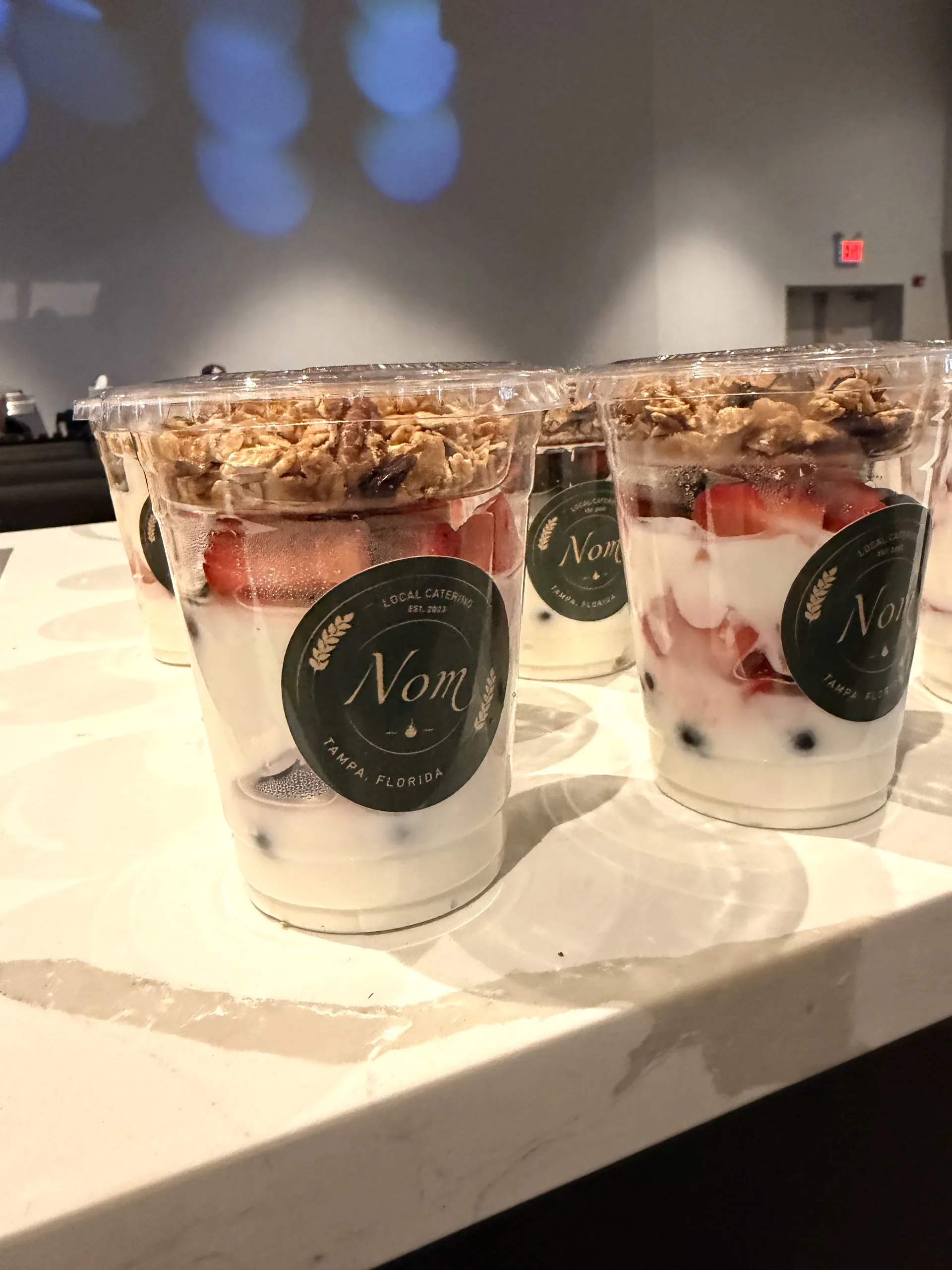 Breakfast delivery spread