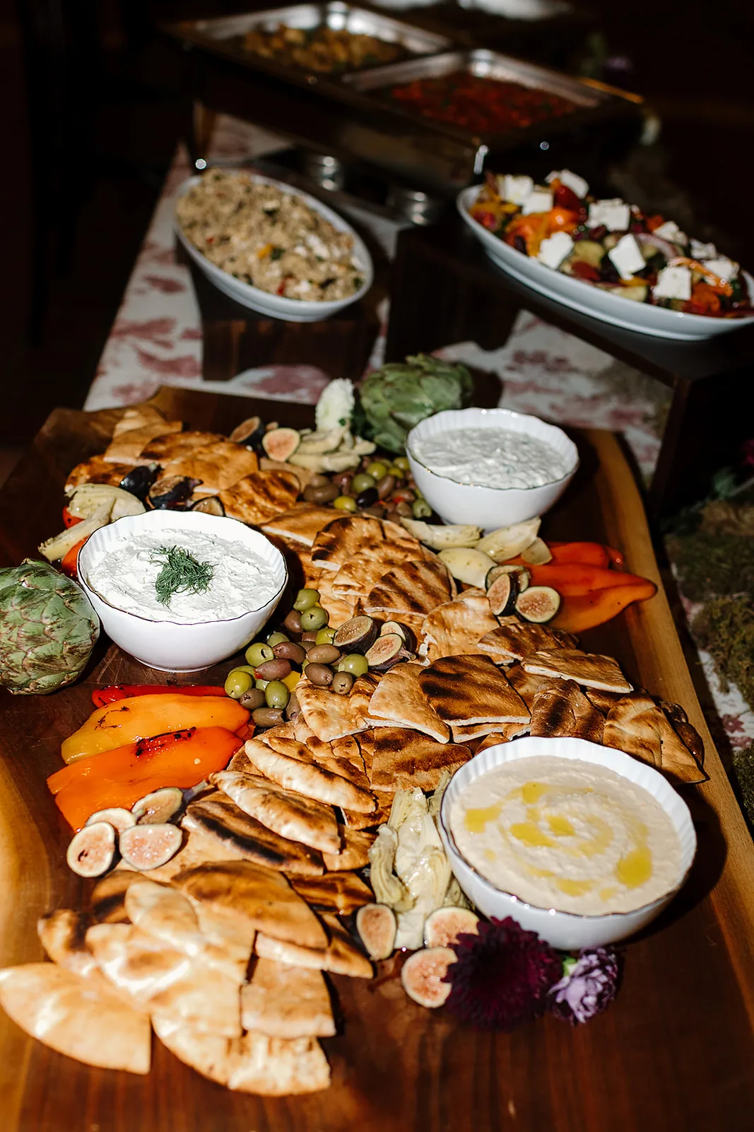 A NOM Catering cocktail hour